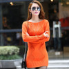 High quality cashmere sweater pullover high collar turtleneck sweater turn-down collar solid color women's basic sweater