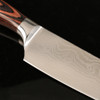 High quality 8"inch Utility Chef Knives Imitation Damascus steel kitchen Knives Sharp Cleaver Slicing Knives Gift Knife