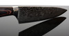 High quality 8"inch Utility Chef Knives Imitation Damascus steel Santoku kitchen Knives Sharp Cleaver Slicing Knives Gift Knife