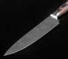 High quality 8"inch Utility Chef Knives Imitation Damascus steel Santoku kitchen Knives Sharp Cleaver Slicing Knives Gift Knife