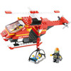 BOHS Fire Station Truck Helicopter Firefighters Figures Engine Children Educational Building Block Toy BOHS Fire Station Truck Helicopter Firefighters Figures Engine Children Educational Building Block Toy