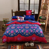 Bohemian Style Floral Printing Twin/Queen/King Size Bedding Set 4pcs Comforter Duvet Cover Set Bed Linen Bedspread Pillowcase