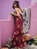 Bohemia Floral V-neck Backless Maxi Dress