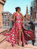 Bohemia Floral One-Shoulder Split Maxi Dress