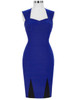 Bodycon Cocktail Dresses 2017 Grace Karin Dark Blue Sleeveless Cheap Short Coctail Dress Robe de Cocktail Party Gown
