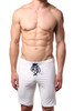 Body Tech White Coastguard Swim Runner Short