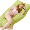 Body Pillows Sleeping Pregnancy Pillow Belly Contoured Maternity U Shaped Removable Cover 130*70cm