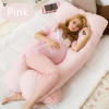 Body Pillows Sleeping Pregnancy Pillow Belly Contoured Maternity U Shaped Removable Cover 130*70cm