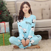 Oioninos Cute Casual Sleepwear Autumn Women Cartoon Nightwear Homewear Pajamas Set Leisurewear Oioninos Cute Casual Sleepwear Autumn Women Cartoon Nightwear Homewear Pajamas Set Leisurewear