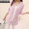 OHCLOTHING 2017 Long Cardigan Women New Fashion Autumn Winter Sweater Women Long Sleeve Knitted Female Tricot Women Clothes