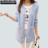 OHCLOTHING 2017 Long Cardigan Women New Fashion Autumn Winter Sweater Women Long Sleeve Knitted Female Tricot Women Clothes
