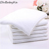 Ohbabyka Reusable Adult Cloth Diaper Microfiber Inserts 4 Layer Nappies Liner Absorbent Nappies for Adult Diaper 5pcs/lot