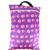 Ohbabyka Lovey Hanging Wet Bag Reusable Cloth Diaper Bags for mum Large Garbage Bag Zippered Washable Baby Diapers Dry Wet Bag