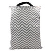 Ohbabyka Lovey Hanging Wet Bag Reusable Cloth Diaper Bags for mum Large Garbage Bag Zippered Washable Baby Diapers Dry Wet Bag
