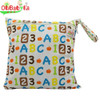 OhBabyKa Cloth Diaper Single Zipper Wet Bag Reusable Baby Waterproof Nappy Storage Bag Washable Nappy Dry Wet Cloth Diaper Bag OhBabyKa Cloth Diaper Single Zipper Wet Bag Reusable Baby Waterproof Nappy Storage Bag Washable Nappy Dry Wet Cloth Diaper Bag