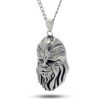 Officially Licensed Stainless Steel Chewbacca Star Wars Necklace