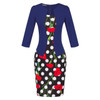 Office Dress Black Plaid Bodycon Pencil Vintage Midi Fashion Apparel Vestido De Festa Clothes Female Women Work Summer Dress
