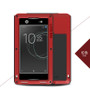 Waterproof Shockproof Case for Sony Xperia XA1 Ultra Aluminum Gorilla Glass Luxury Brand Cover for Sony Xperia XA1 Ultra Cases