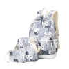 Waterproof Set Backpacks School Bag for Teenage Girls Packbag Cut Cat Printing Bagpack Laptop Canvas Animal Backpack Women