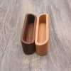 Waterproof Bank Card Holder Wooden Business ID Name Organizer ID Card Case Storage Box Case For Desk Desktop Countertop
