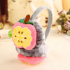 Watermelon Strawberry kids Cartoon Fruits Earmuffs fluffy Plush girls ear cover in winter warm Ear muffs ear protector 6 styles