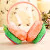 Watermelon Strawberry kids Cartoon Fruits Earmuffs fluffy Plush girls ear cover in winter warm Ear muffs ear protector 6 styles