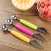 Watermelon Ice Cream Dig Ball Scoop Spoon Watermelon Melon Fruit Carving Knife Cutter Gadgets Diy Assorted Cold Dishes Tool