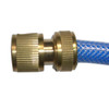 Watering Garden Hose Connector Brass Metal Garden Water Hose Connector Can Be Through Water Pipe Connector Accessories