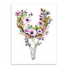 Watercolor Vintage Animal Head Deer Skull Feather A4 Art Poster Print Dream Catcher Wall Picture Canvas Paintin Nordic Home Deco