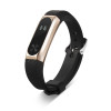 Watch strap For Xiaomi Mi Band 2 Strap with Alloy Frame Silicone Wristband For MiBand 2 Smart Bracelet Xiaomi Mi Band watchband