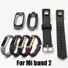 Watch strap For Xiaomi Mi Band 2 Strap with Alloy Frame Silicone Wristband For MiBand 2 Smart Bracelet Xiaomi Mi Band watchband