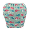 Washable Baby Diapers Cute Patterns Printed Swim Diaper 2018 Unisex Newborn Fralda Waterproof Cloth Diapers Baby Swimming Nappy
