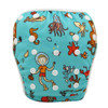 Washable Baby Diapers Cute Patterns Printed Swim Diaper 2018 Unisex Newborn Fralda Waterproof Cloth Diapers Baby Swimming Nappy