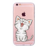 Phone Case For iPhone 6 6s 6sPlus 6Plus SE 5 5s Cover Flowers Girls Cat Cartoon Mandala Banana Panda Soft Silicone coque Capa