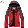 PEILOW Winter women Men Parka Jacket men`s Fashion Hooded Thick Warm Outwear Waterproof Windproof Overcoat Wadded Coat