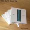 PAX 2 VAPOR Black Blue Silver Red Four colors vapor with simon say game PAX2 VAPOR,pax vapor  pax 3 coming soon