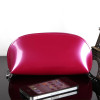 Patent leather makeup make up bags zipper cosmetic bag small pouch