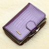 Patent leather wallet real leather brief paragraph female hob buckles a purse