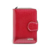 Patent leather wallet real leather brief paragraph female hob buckles a purse