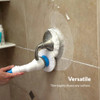 Electric spin scrubber
