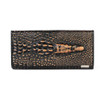 PASTE Women Wallets Luxury Brand Wallets Designer Purse Genuine Leather 3D Alligator Hasp Coin Purse Female Long Clutch Bag