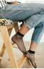 Party Hollow out sexy pantyhose female Mesh black women tights stocking slim fishnet stockings club party hosiery TT090