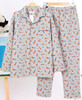 2017 winter thicker warm Home Clothong Men Pijama air layer cotton Sleepwear Suits autumn long sleeve pyjama homme loose pajamas