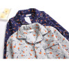 2017 winter thicker warm Home Clothong Men Pijama air layer cotton Sleepwear Suits autumn long sleeve pyjama homme loose pajamas