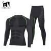 2017 Winter Thermal Underwear Sets Men Brand Quick Dry Anti-microbial Stretch Men's Thermo Underwear Male Warm Long Johns HI-Q
