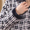 2017 Winter Spring Fall Keep Warm Thick Flannel Men Pajamas Set of Sleepcoat &amp; Trousers Coral Fleece Sleepwear Thermal Nightgown
