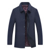 2017 Winter plus size 7XL 6XL 5XL 4XL Men's Woolen Jackets Cashmere Coat Business Casual Wool &amp; Blends Jacket Overcoat