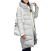 2017 Winter New Fashion Long Coat Slim Thickened Turtleneck Warm Jacket Cotton Padded Zipper Plus Size Outwear Casacos 4 Colors