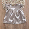 2017 Toddler Kids Baby Flower Girls Summer Dress Princess Sleeveless Party Wedding Tutu Dresses 0-24M