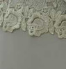 New Sleeveless Neck Slim Lace Embroidered Silk Polyester Blend Straight Dress